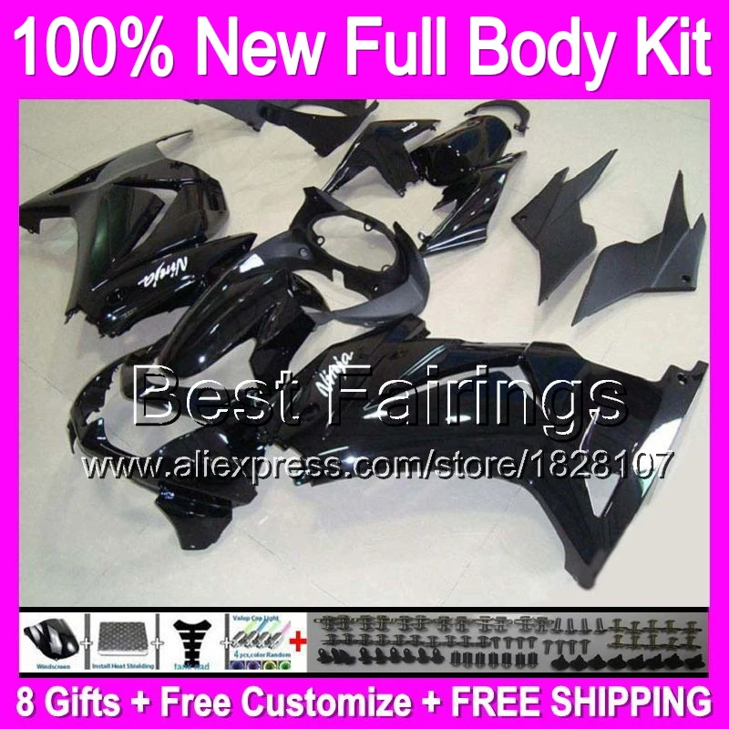 +decal+Tank 08 09 10 11 12 For Kawasaki all black Ninja EX250 ZX250R B558 250 250R gloss blk 2008 2009 2010 2011 2012 Fairing +decal+Tank 08 09 10 11 12 For Kawasaki all black Ninja EX250 ZX250R B558 250 250R gloss blk 2008 2009 2010 2011 2012 Fairing