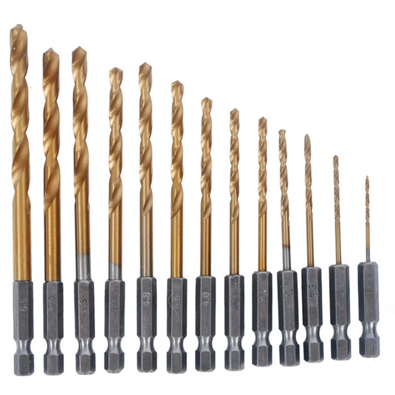 

Hex Shank Hss Drill Bits Wood Working Herramientas Mini Hand Drill Bit Set Woodwork Tool For Dremel Power Tools For Carving Wood