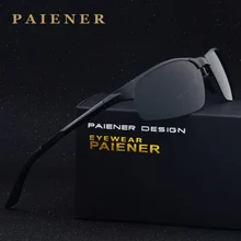 Дизайн бренда Для Мужчин Поляризованные Солнцезащитные очки для женщин без оправы прямоугольник вождения зеркало спортивные Для мужчин S Защита от солнца Очки для Для мужчин wo Для мужчин