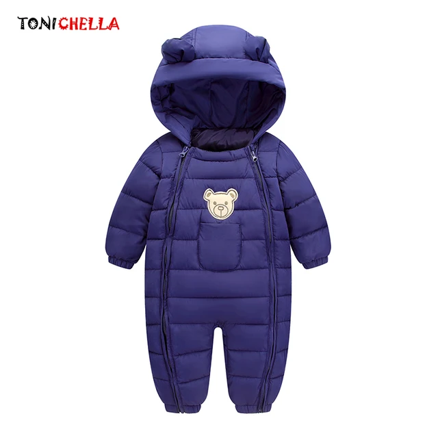 Buy Winter Baby Snow Wear Thick Warm Clothes Newborns