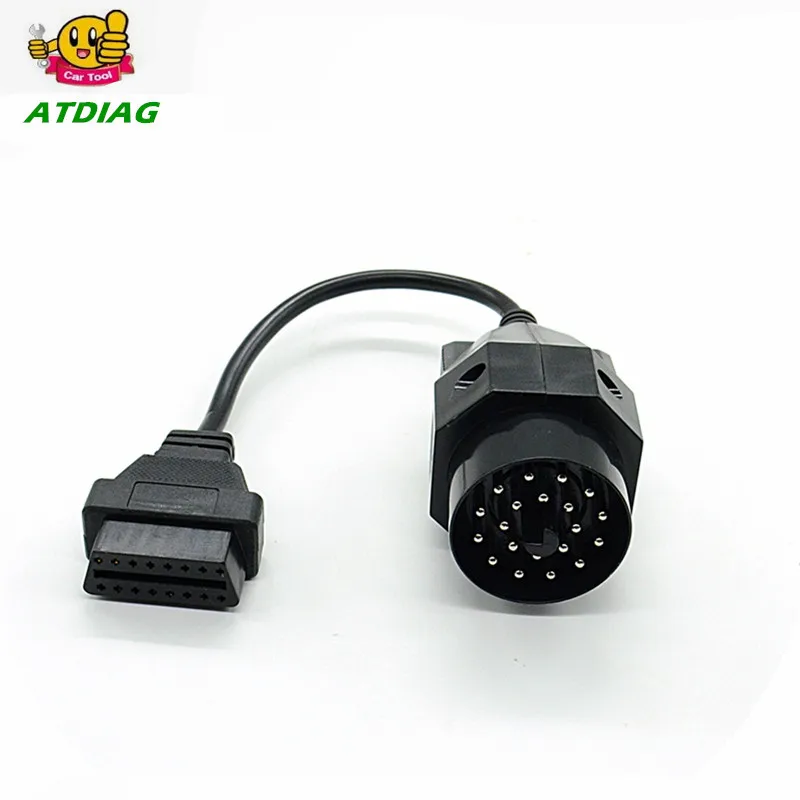 

OBD OBD II Adapter for BMW 20 pin to OBD2 16 PIN Female Connector e36 e39 X5 Z3 for BMW 20pin