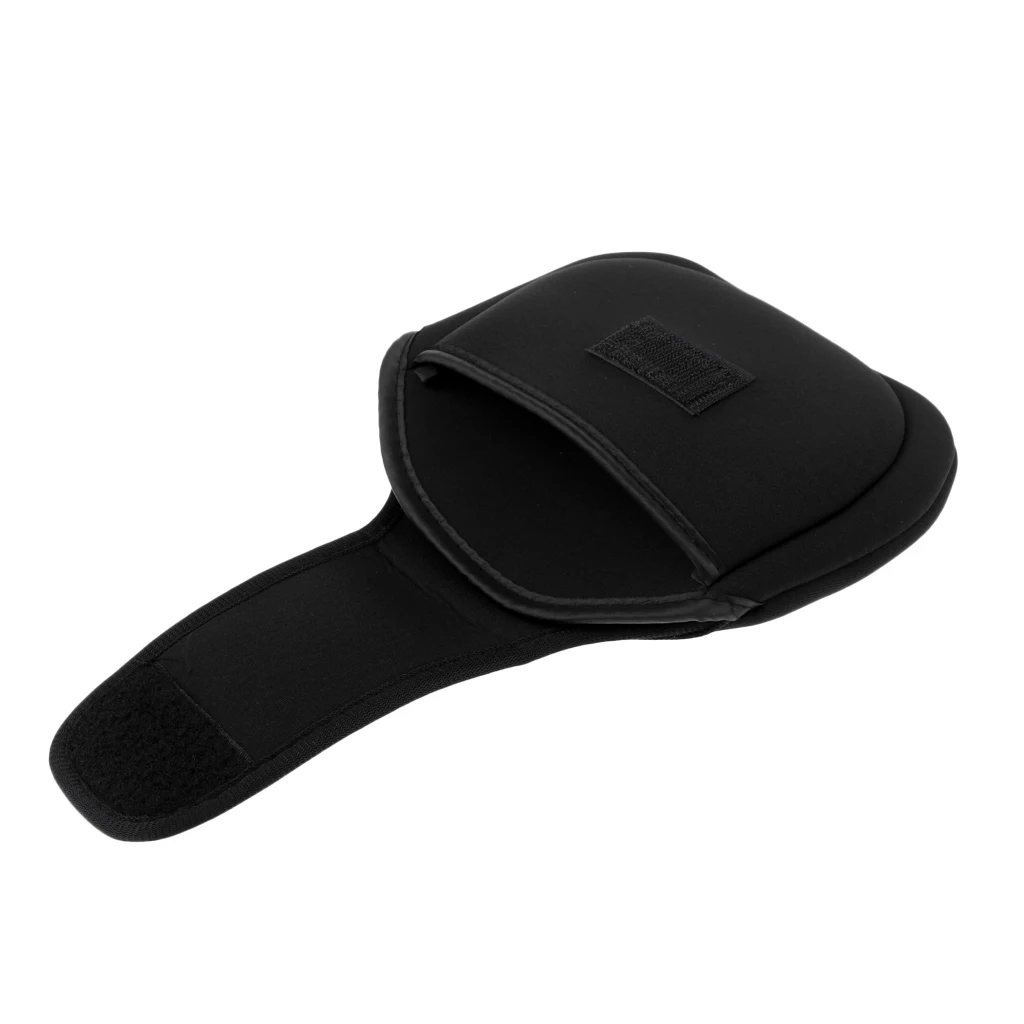 2 Pieces Shockproof Neoprene Reel Bag Case Twist Applicable to Various Fish Fishing   Reel Tool Good Helper