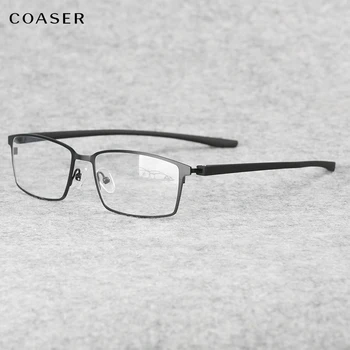

New Model Eyewear Frame Glasses Transparent Spectacle Metal myopia Prescription mens glasses reading Optical Prescription frame