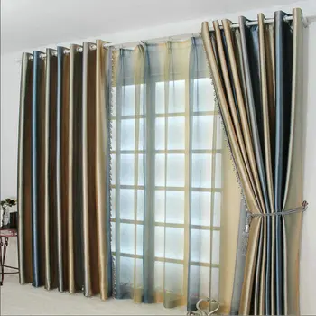 

European Style Window /Treatment Small fresh Simple Curtains For Living Room/Bedding Room/kitchen room Without Beads