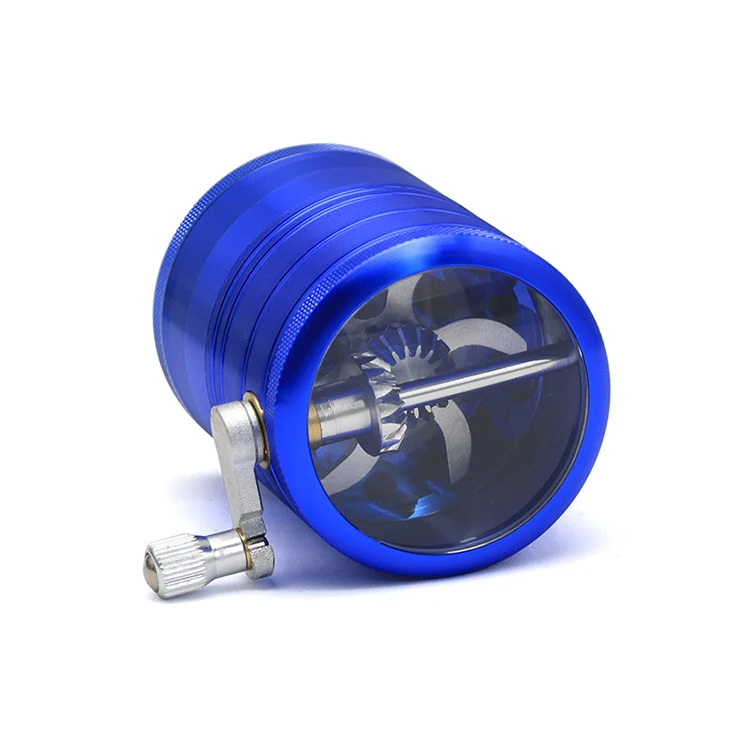 

Aluminum Alloy Hand Side Metal Smoke Grinder Rocker Aluminum Alloy Cigarette Lighter Smoke Cutter Machine For Rolling Cigarettes