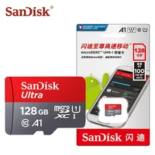 Sandisk Memory card 128GB 64GB microsd Original tf card 32GB 16GB SDXC SDHC Micro sd card memory flash mini cards free adapter