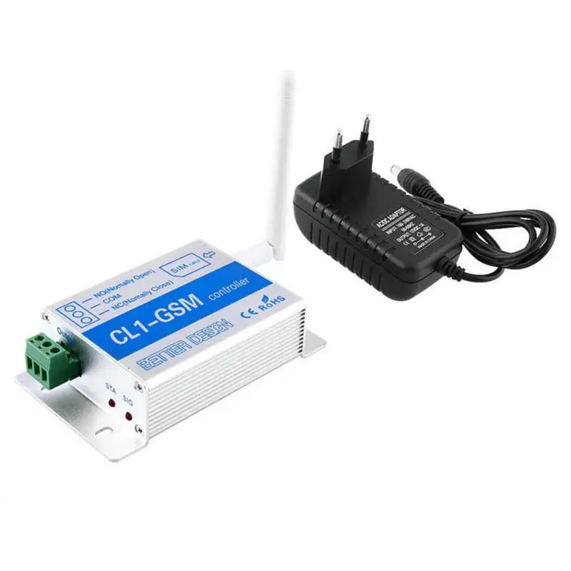 

GSM Relay Remote Control Switch SMS Controller Gate Garage Door Opener Motor Curtain Water Pump Smart Home Automation Z30