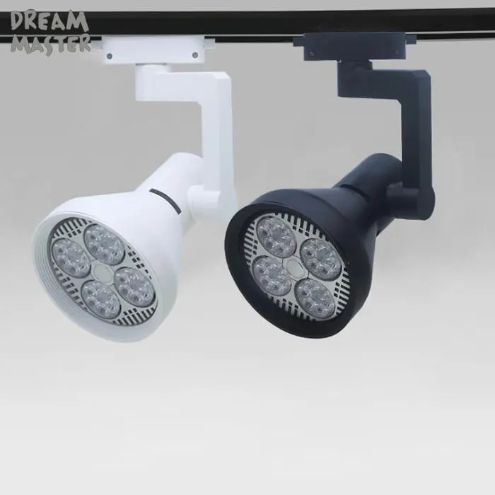 Лампочка сменный светодиодный светильник, 24 Вт E27 PAR30 потолочный рельсовый светильник s для магазина одежды обувь магазин рельс Точечный светильник ing
