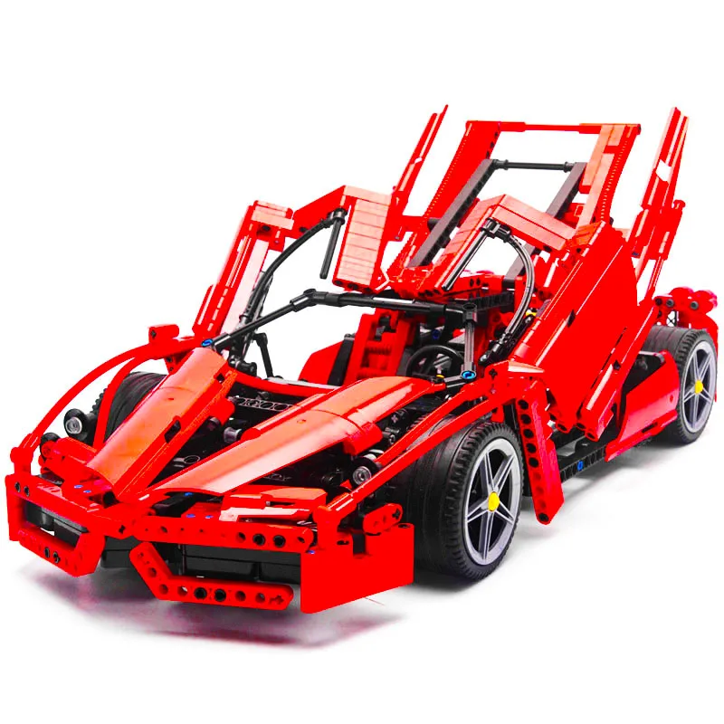 

Bela 9186 Enzo 1:10 Technic Racing Car Model Building Blocks Brick Sets Jigsaw Construction 8653 Bricks Gift