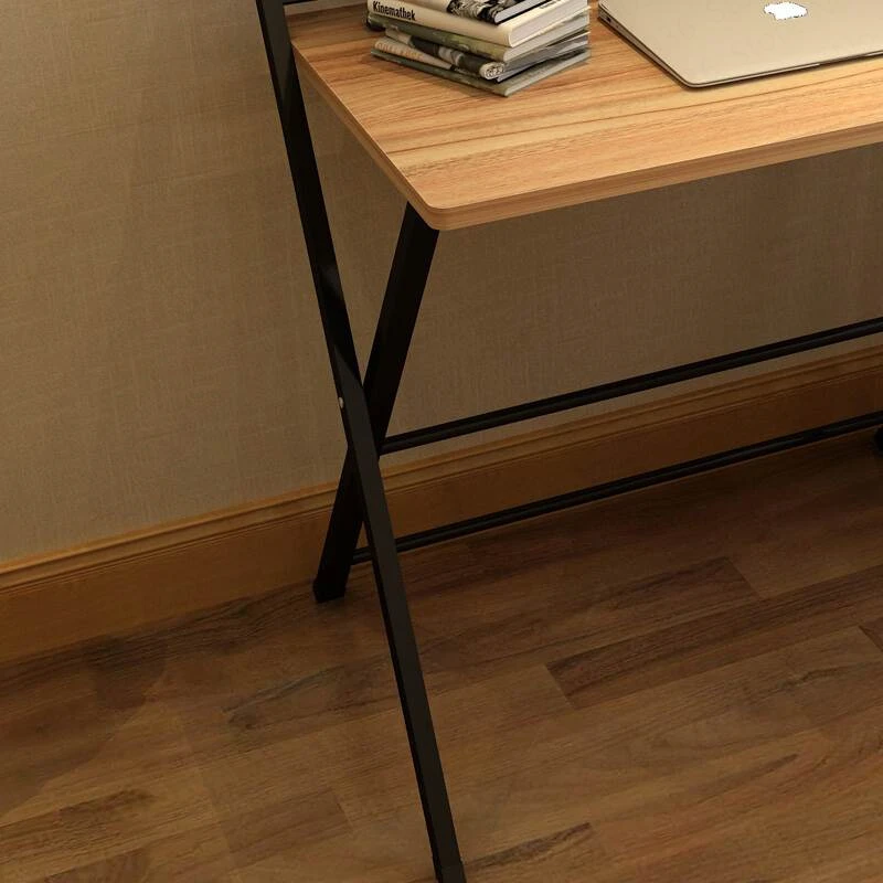 Folding Table Fashion Home Desktop Computer Desk Notebook Table Simple Desk Writing Desk Free Installation Multi-function