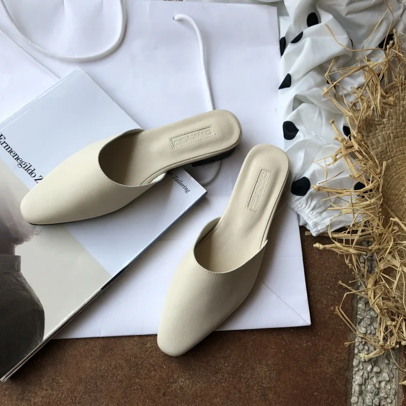 Мокасины шлепанцы женские пляжные pantuflas mujer универсальные летние без застежки