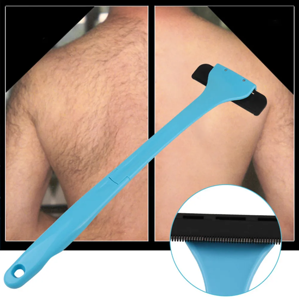 

New Manual Back Hair Shaver Long Handle Extra Wide Blade Design Remover Body Trimmer Razor Self Groomer Shaving Back Shaver
