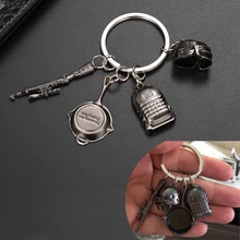 Игра PUBG pan брелок для косплея реквизит уровень 3 шлем рюкзак 98k Saucepan брелок playerunknown's battlegrounds аксессуары