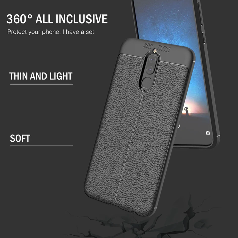 Case For Huawei Mate 10 Lite Luxury Litchi Leather Cover For Huawei Honor 9 10 Lite P20 P9 P10 Mate 10 Pro P Smart Coque Capa (9)