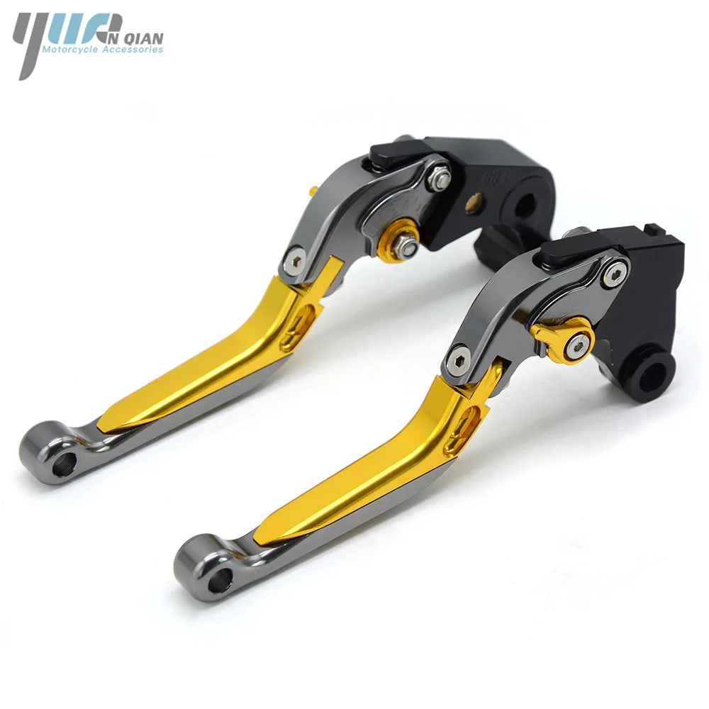 

YUANQIAN High CNC Adjustable Extendable Brake Clutch Levers For MV Agusta Rivale 800 & Dragster 800/RR & Brutale 675 2014-2016