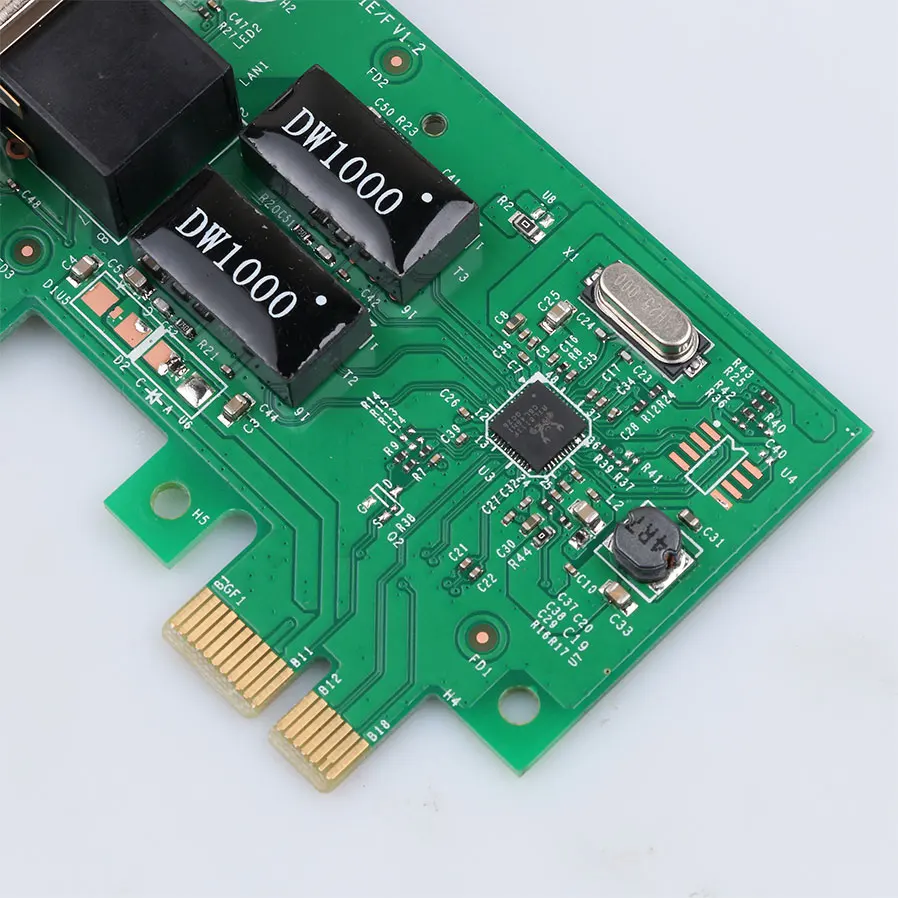 Сетевая карта KEBETEME Gigabit Ethernet PCI Express E 10/100/1000 м RJ 45 RJ45 LAN адаптер конвертер сетевой