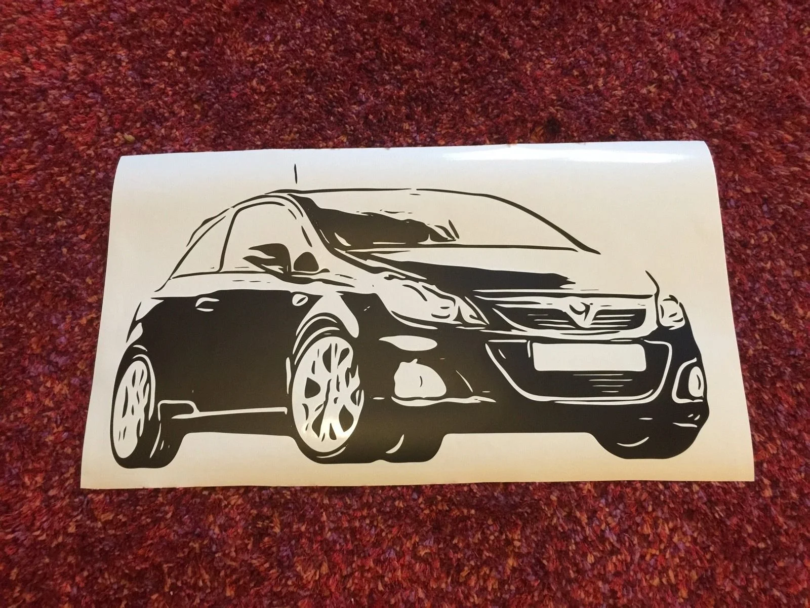 For Vauxhall Corsa VXR SRi Epic Massive Wall Art Vinyl Sticker Various
