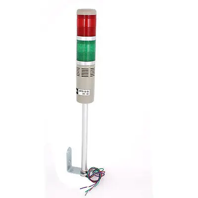 

Red Green LED Industrial Tower Signal Light Track Stack Alarm Lamp