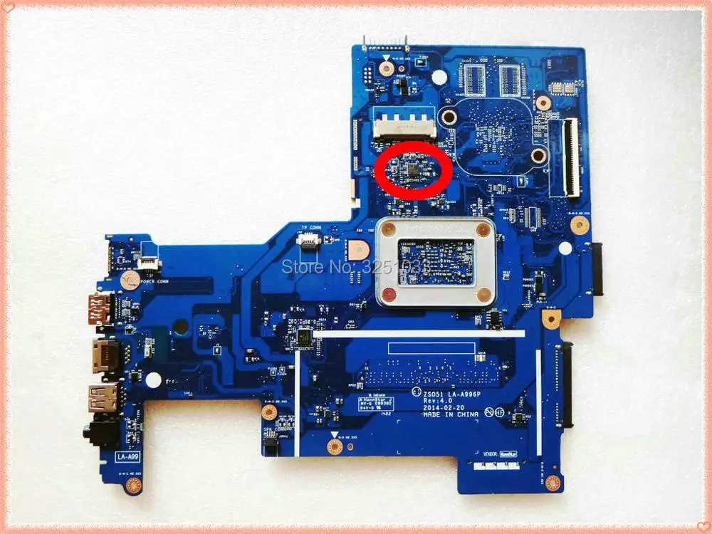 764267-501 ل HP 15-G دفتر 15Z-G000 اللوحة المحمول ZS051 LA-A996P REV: 4.0 UMA E1-6010 W8STD المتكاملة DDR3 100% اختبار