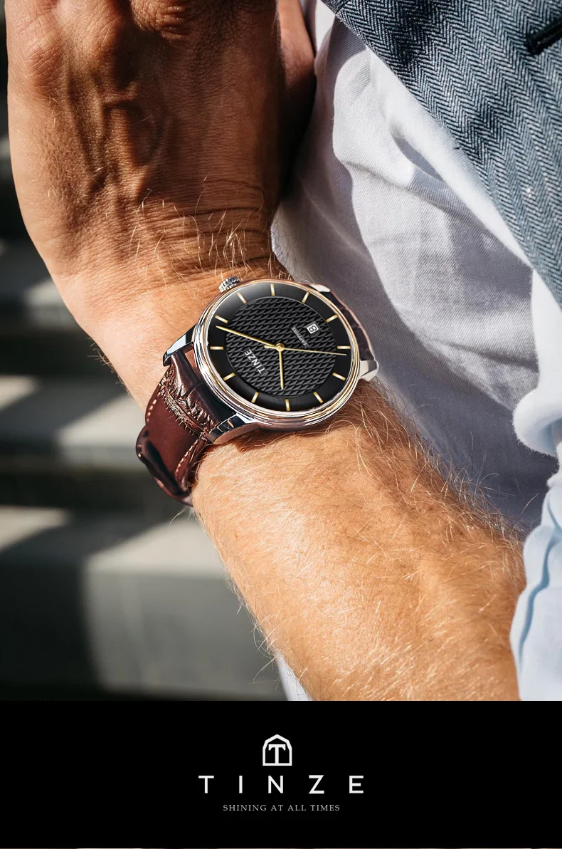 Элитный бренд часы для мужчин повседневное erkek коль saati uhren herren montres Коль saatleri MIYOTA relogio masculino de luxo