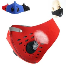 Dust Mask Neoprene Smog Fog Motorbike Riding Face Mouth Custom Air Filter Anti Odor Smoke Dust Mask Anti-dust Safety Breath Mask