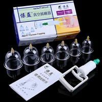 vacuum Cupping set 6 Cans acupuncture Massage Suction Cup Cupping Therapy SZ 1