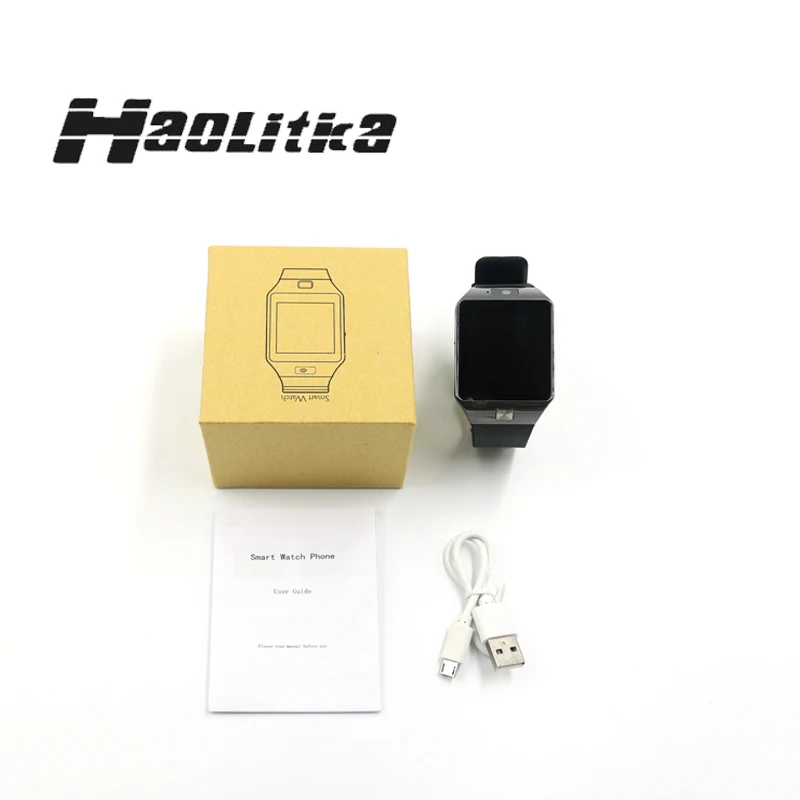 Мода Bluetooth Smart Watch SIM/карты памяти для IOS Android телефонов Спорт smartwatch наручные часы с