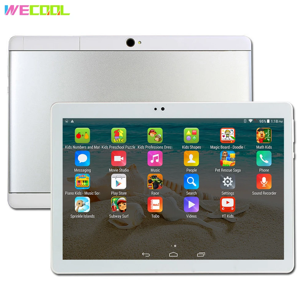 10 дюймов WeCool M102 Детские планшеты ПК для детей 16 ГБ с WI FI 3g сети Предварительно