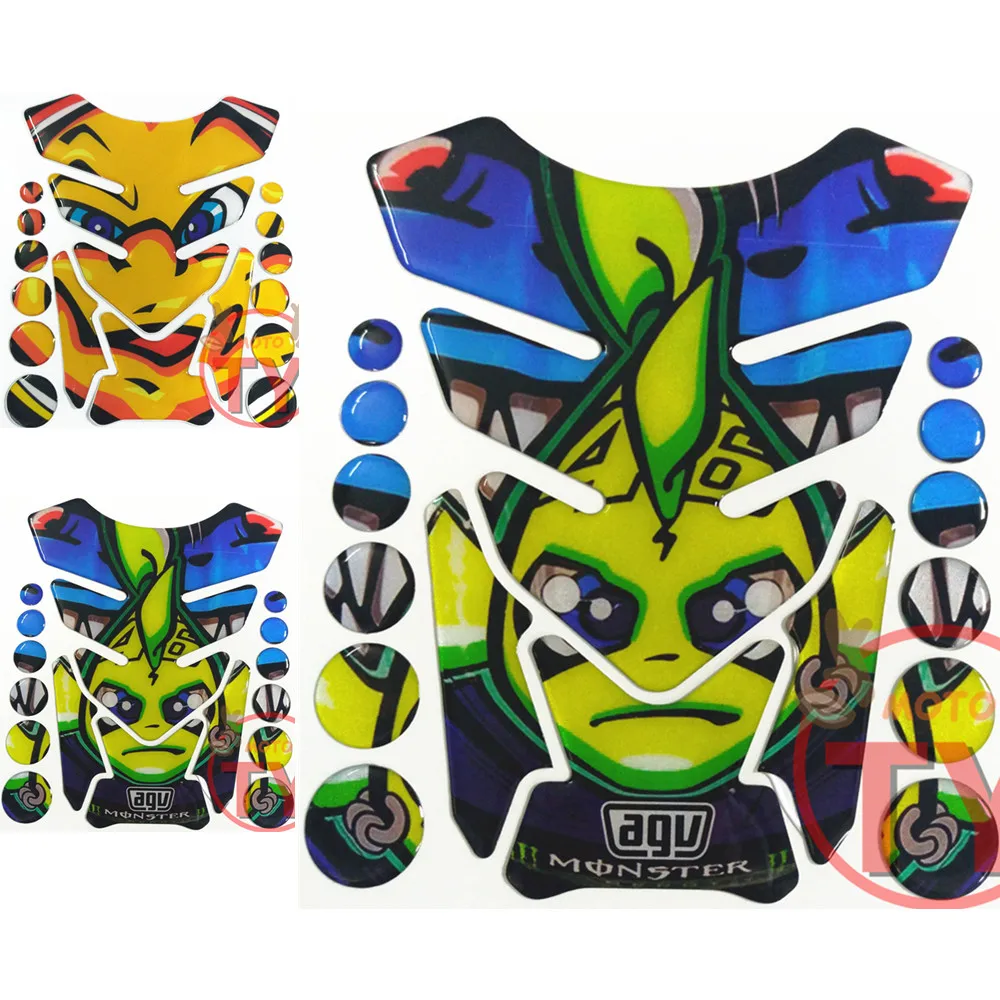 

3D Motorcycle For KTM 1290 390 SUPERDUKE ADVENTURE supreme sticker Raised Fuel Tank Pad Fish Bone Protector Decal Pad Filler GS