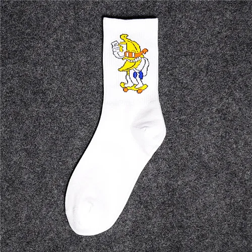 36-43 CHAOZHU/Новинка, мужские, женские, крутые, для девочек и мальчиков, хип-хоп, скейтборд, улица, потрясающие, гранж, модные, для подростков, Skr, Инди стиль, носки, повседневные - Цвет: 36-43