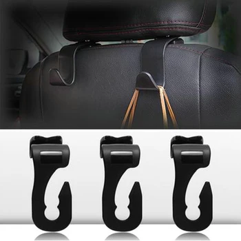 

Universal Car Seat Back Hooks Hangers Organizer Universal Headrest Mount Storage Hooks House Storage Simple Car Storage Styling
