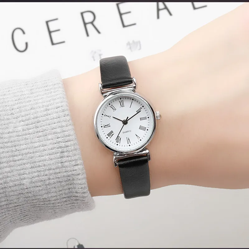 Exquisite Small Dial Fashion Ladies Leisure Quartz Watches Women Mini Simple Female Retro Leather Wristwatches Clock Relogio Exquisite Small Dial Fashion Ladies Leisure Quartz Watches Women Mini Simple Female Retro Leather Wristwatches Clock Relogio