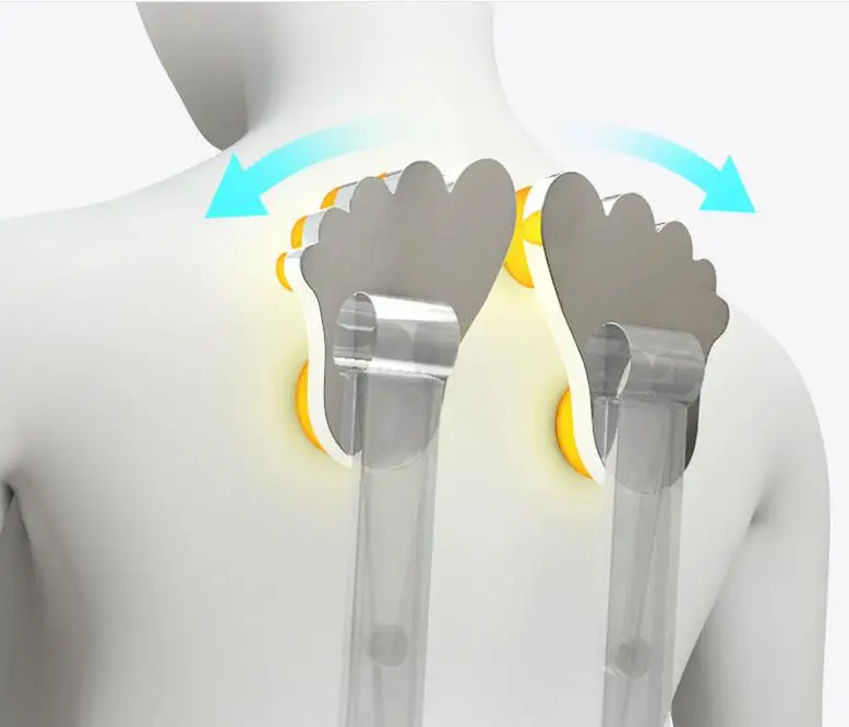 Массажер для шейного отдела позвоночника, шеи, плеча, талии, спины, многофункциональный разминающий Электрический домашний стул, подушка для опоры