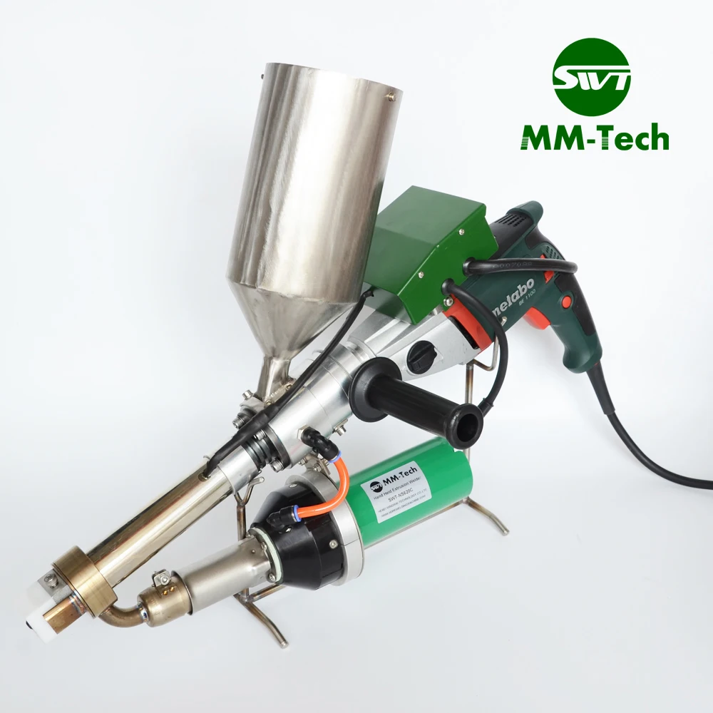 Plastic Extrusion Welder Granules hand extruding welding gun SWT NS620C
