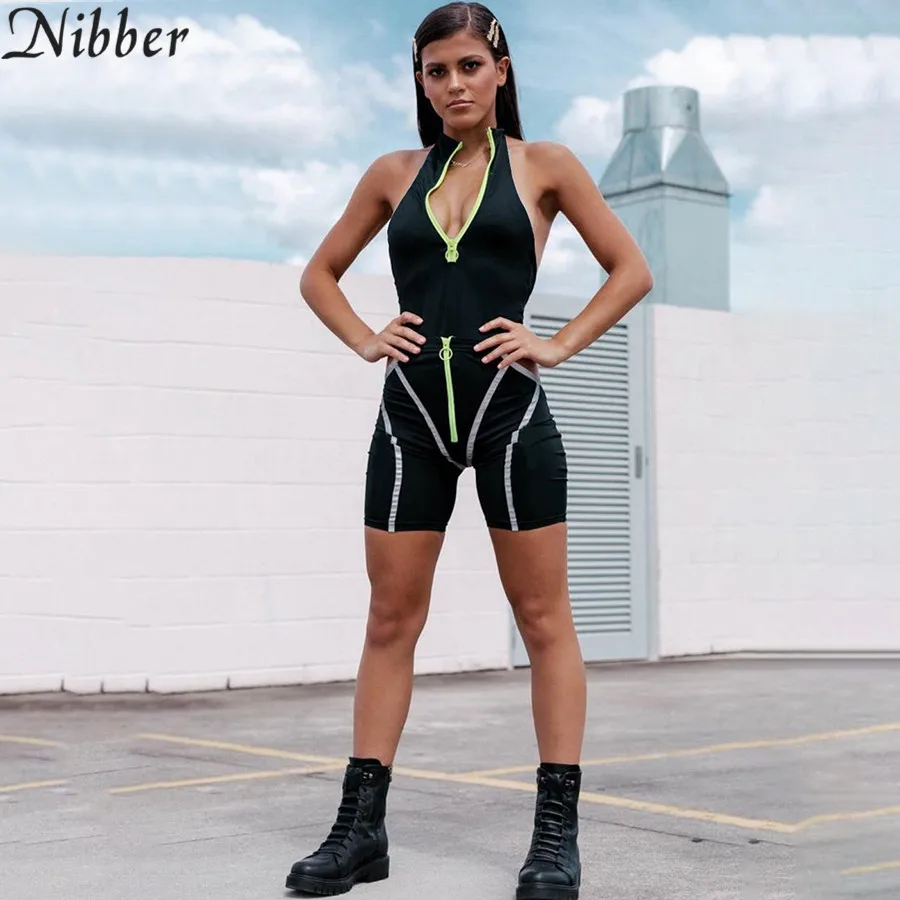Nibber الصيف أشرطة عاكسة الركض 2two قطع النساء مجموعات الأزياء بلوزات بلا اكمام السراويل تمتد عارضة الرياضة النشطة ارتداء Nibber الصيف أشرطة عاكسة الركض 2two قطع النساء مجموعات الأزياء بلوزات بلا اكمام السراويل تمتد عارضة الرياضة النشطة ارتداء