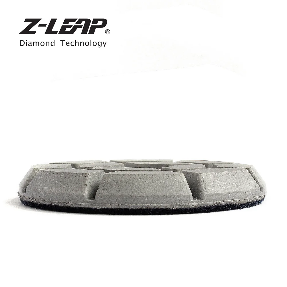 Z-LEAP " 4" алмазная полировальная площадка 3 шт. для сухого влажного использования шлифовальный диск для пола мраморный гранит ремонт пола шлифовальные колодки