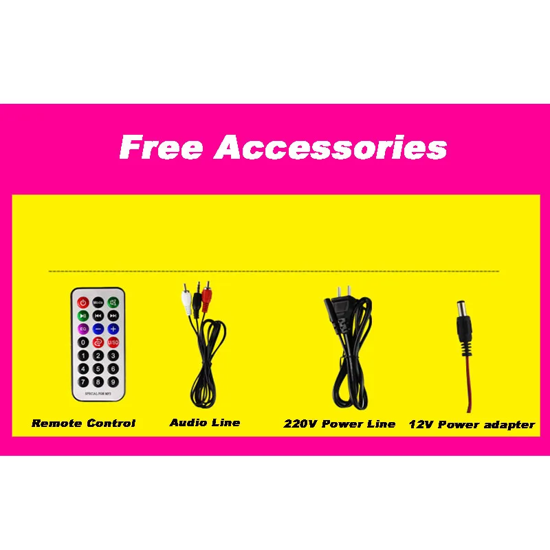 Car accessories speaker subwoofer