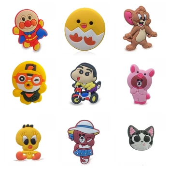 

1PCS Classic Cartoon PVC Shoe Charms Shoe Buckles Shoes Accessories Ornaments Fit For Croc JIBZ Party Gift