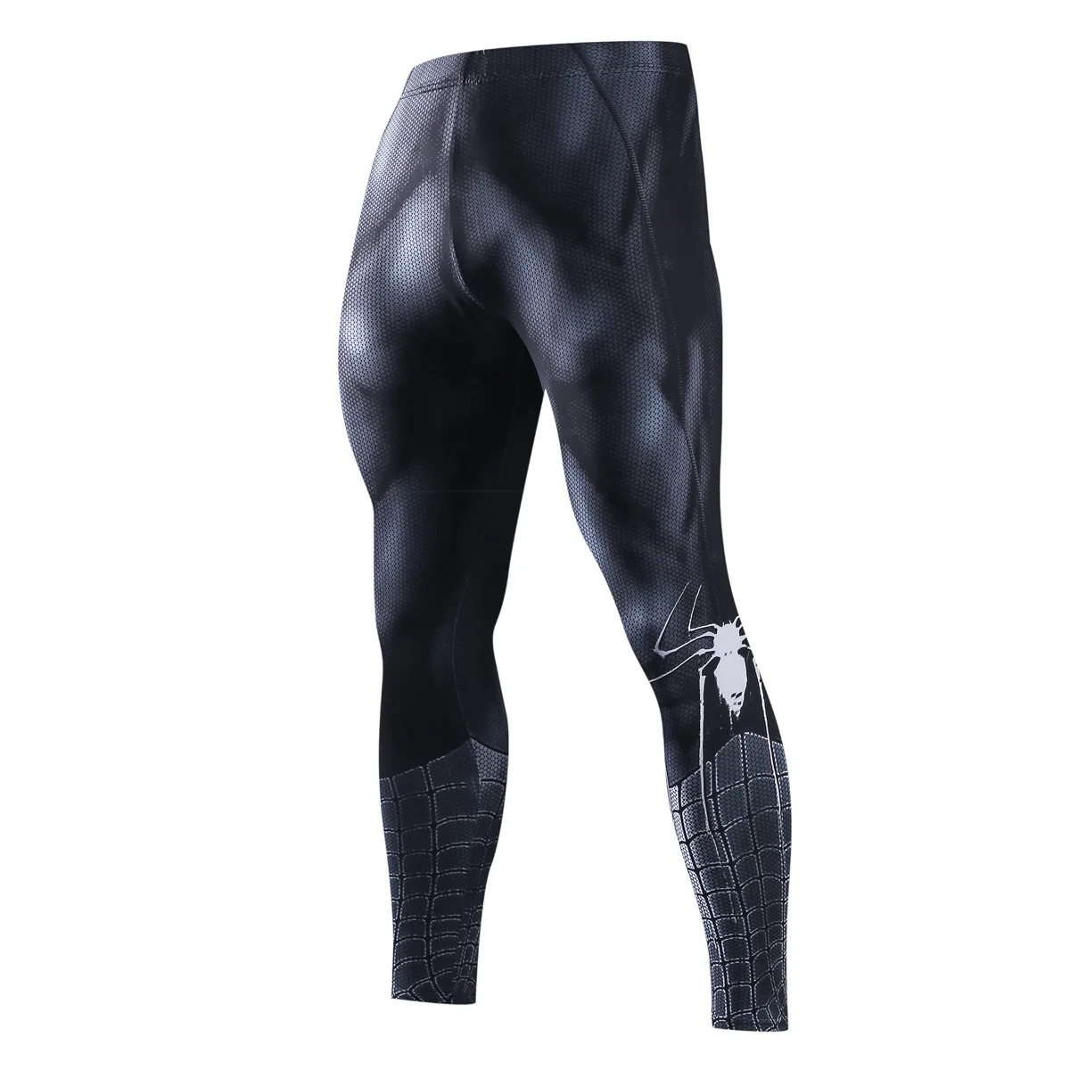 Обтягивающие спортивные штаны для мужчин, компрессионные штаны для мужчин, леггинсы для бега, Мужские штаны для бега, мужские 3D штаны для фитнеса, эластичные брюки Супермена - Цвет: 4