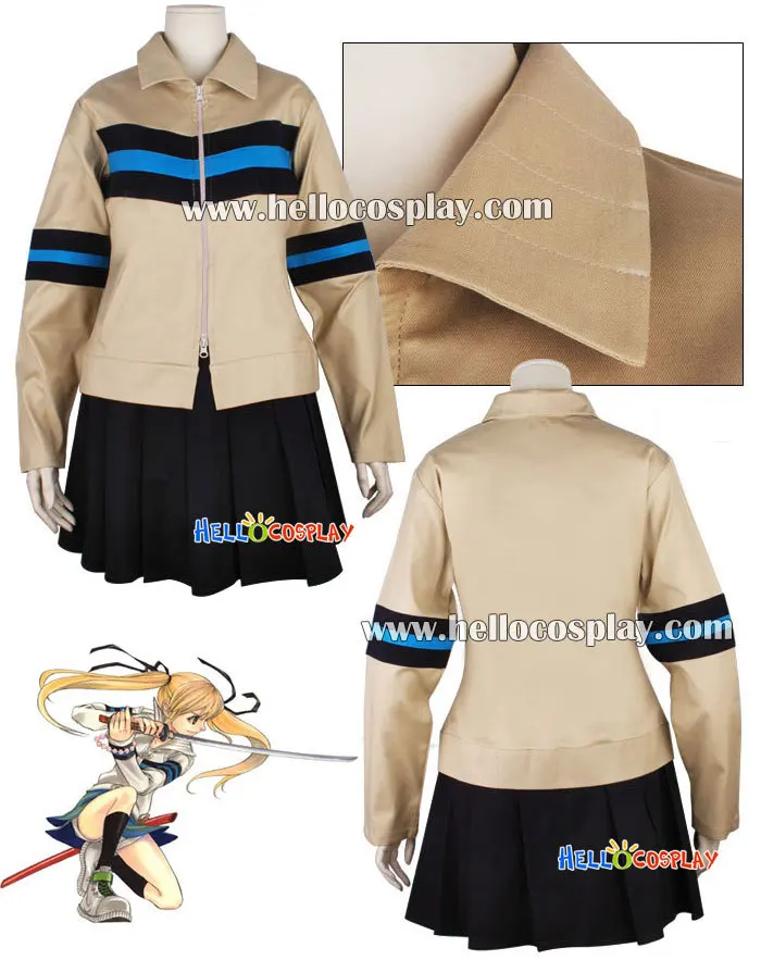 

Nabari no Ou Cosplay Raimei Shimizu Costume H008