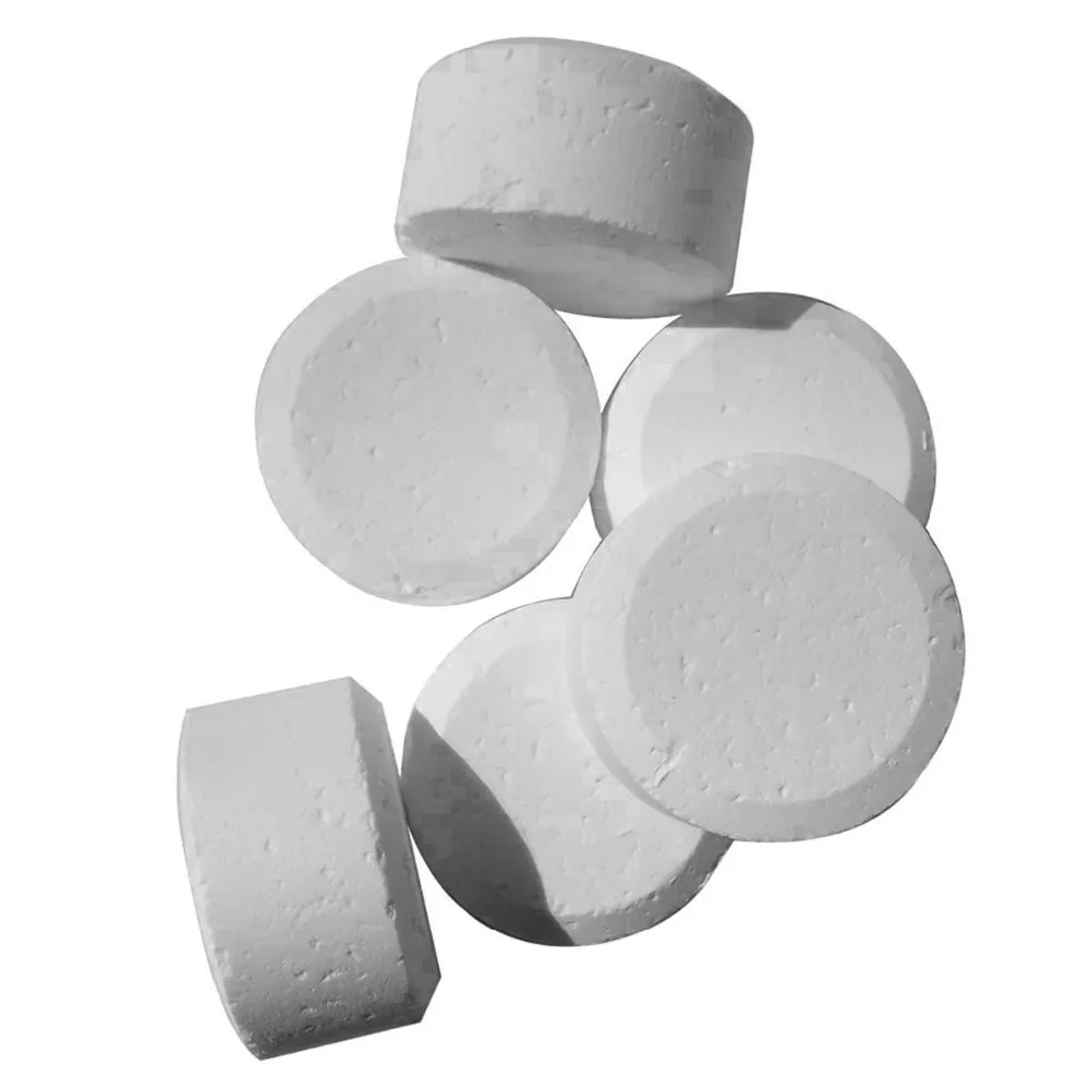 

5 IN 1 20g Multifunction Chlorine Dioxide Effervescent Tablets Disinfectant Algaecide Swimming Clarifier Drop shipping