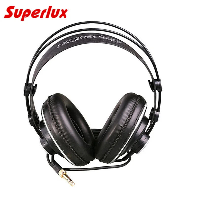 Superlux HD681B 3,5 мм разъем проводной супер бас динамические наушники шумоподавление Гарнитура с регулируемым оголовьем кабель студия - Цвет: without retail box