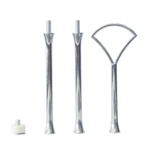 Веер шаблон узоры розовое золото серебро и золото 3 ярусный Торт Стенд Подставка для торта с ручками