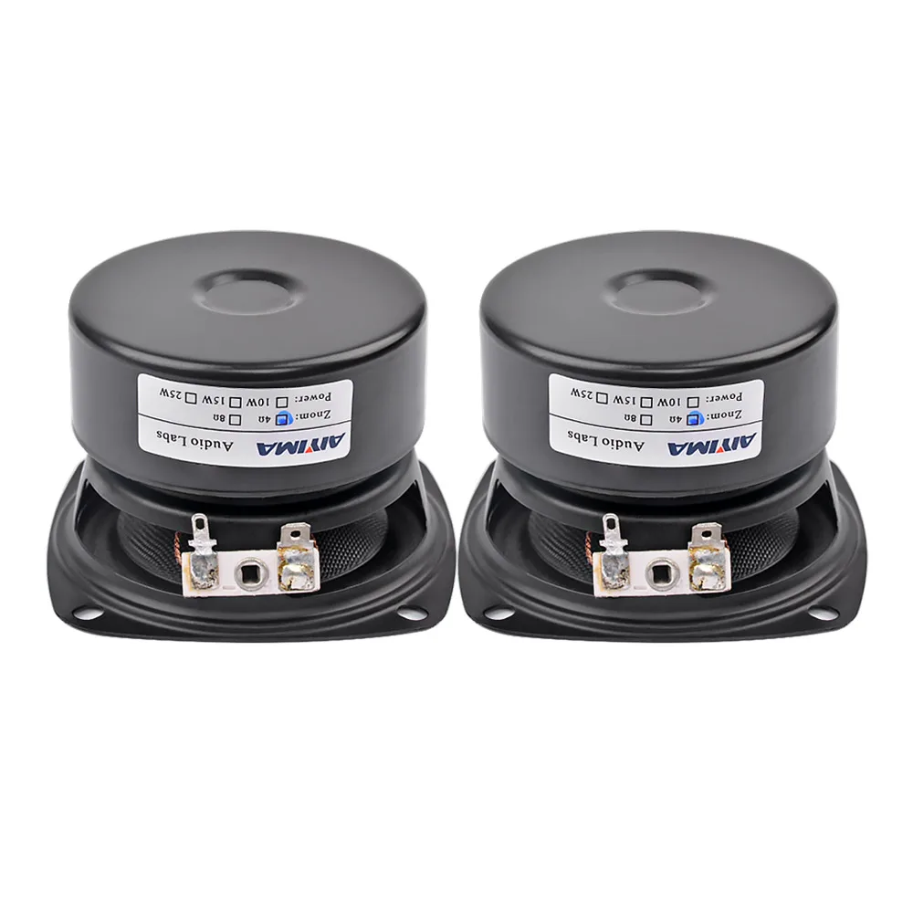 Altifalantes Portáteis de Áudio Aiyima Peças de Polegadas Altavoz Portatil Ohm 20 w Faixa Completa Alto-falante de Música de Alta Fidelidade Alto-falante de Teatro Doméstico - Image 5