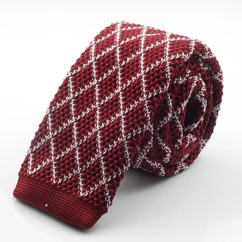 GUSLESON новые модные мужские брендовые тонкие дизайнерские мужские трикотажные галстуки на шею галстук Узкий Тонкий Галстуки для мужчин