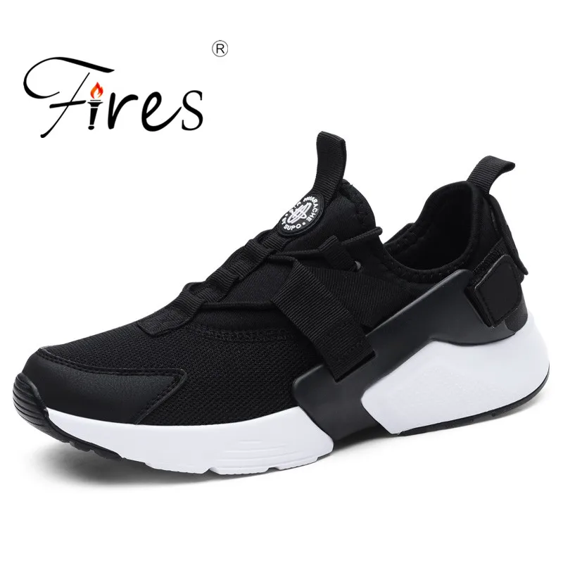 

2019 Hot Sale Four Seasons Running Shoes Men Lace-up Athletic Trainers Sports Male Shoes Women Outdoor Walking Sneakers