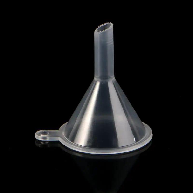 10 шт. пластиковые маленькие воронки для духов жидкое эфирное масло наполнение пустая бутылка Упаковочный Инструмент