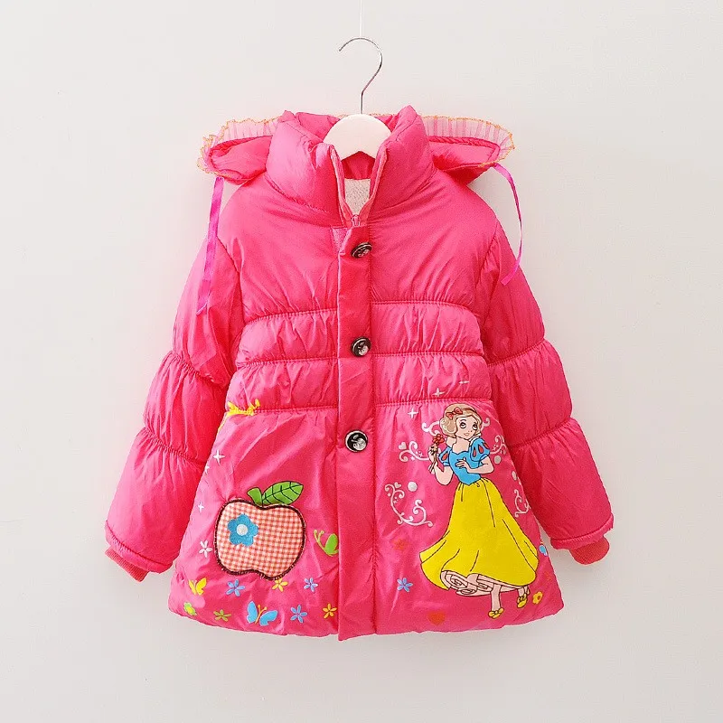 Детская одежда зимняя импортная Одежда для маленьких мальчиков и девочек, хлопковое пальто с капюшоном для катания на лыжах Европейская теплая одежда с хлопковой подкладкой куртка, пальто