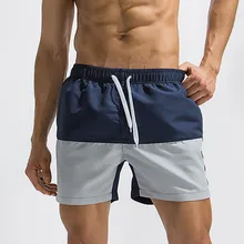 Мужские пляжные шорты, Летние плавки для мужчин, купальный костюм, купальный костюм, одежда для серфинга, боксеры, шорты, homme, Прямая поставка#0615