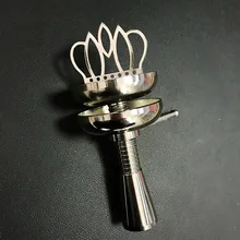 1 шт Серебряная корона кальян голова чаша держатель для угля угольная горелка наргиле табачные сигареты дым